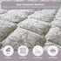 Clarke & Madison 0-6 50x50in Premium Baby Play Mat - Extra Thick Soft Cushion Play Mat, Play Mat for Babies Months