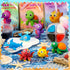 18 Sets Set Capoda Ocean Air Dry Clay Kit for Kids Sea Animal Craft Kit Gifts DIY Modeling Clay Art Crafts for Kids