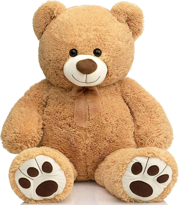 HollyHOME Teddy Bear Stuffed Animal Plush Giant Teddy Bears with Footprints Big