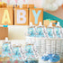 Sunnyray 150 Pcs Baby Shower Party Gift Bottles Games, 50 Mini Milk Bottles, 50 Thank You Tags