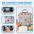 Backpack, 3 Orian Diaper Bag Diaper Bag with Baby Changing Station, Large Travel Diaper Bag, Mosquito Net, USB Charging