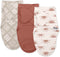 SwaddleMe by Ingenuity Monogram Collection Baby Swaddle, 100% Cotton, Improves Sleep &