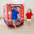 Melissa & Doug Fire Truck Play Tent, Role Play Firefighter Tent for Kids Ages 3+