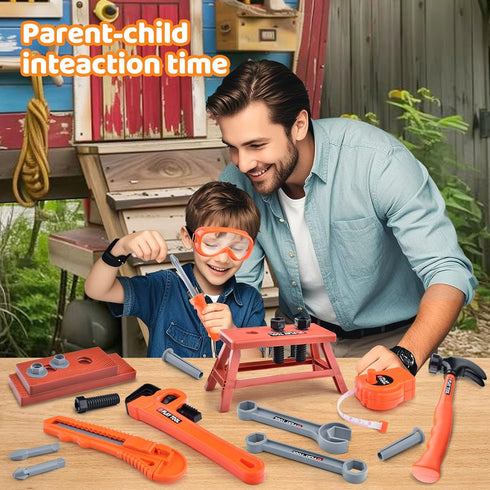 Set 3 4 5 3 4 5 Kids Tool Toddlers Tool Kit Kids Toddlers Tool Belt Year Old Construction Tools Toys for Boys Birthday