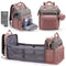 DERJUNSTAR Diaper Bag Backpack Large Capacity Baby Diaper Bag with Changing Pad