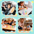 6Pcs Magnetic Men for Toddlers Kids, Colourful Travel Magnetic People Figures for Airplane Car, Fidget Toys Road Trip
