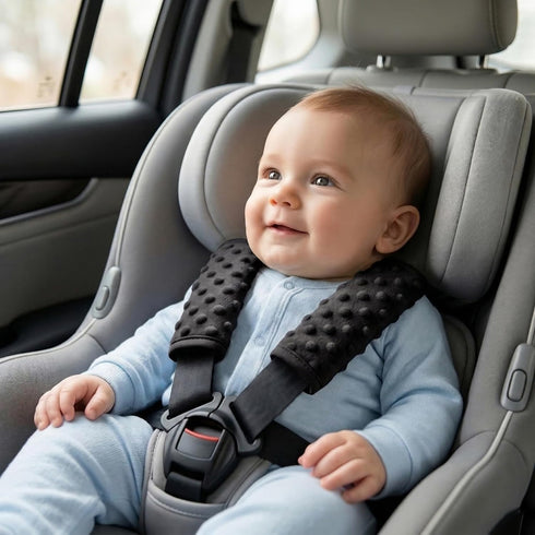 Pro Goleem Car Seat Strap Covers for Babies Soft Car Seat Strap Shoulder Pads for All Car Seats, Stroller, Pushcar