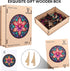 500 Pieces,16.5x16.5 inch Ixfyloop Wooden Puzzles for Adults Wooden Puzzles, Mandala Puzzle Wood Jigsaw Puzzles Unique