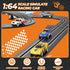 2-in-1 Sets 2 Counter 8-12 Slot Car Race Track - Electric Race Car Track with High-Speed Racing Cars, Dual Racing Game