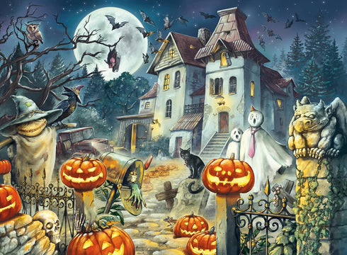 Ravensburger Halloween House - 300 XXL Piece Jigsaw Puzzle for Kids - 13264