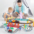 Electric Toddler Train Set Toy Playset for Kids Ages 3-5, Boys and Girls