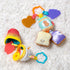 2-Pack Melissa & Doug Multi-Sensory Take-Along Clip-On Infant Toy (PB&J and Bubble Tea)