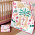 5 Set Set The Peanutshell Piece Baby Crib Bedding for Girls - Newborn, Infant & Toddler Nursery Bed Decor with Fitted