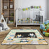 EtherSpher 50'' 50''alfombras Cats Study School Cartoon Cute Large Stylish Baby Playmat for Floor Lightweight Foldable