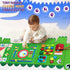 Rivibou 3+Perfect Busy Board Montessori Busy Board, Sensory Wall Activity Board- Toddlers Montessori ToysLearning