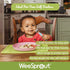 WeeSprout Toddler Utensils, 3 Forks & 3 Spoons, 18/8 Stainless Steel & Food Grade Silicone, Thick Easy-Grip Handles, Perfect Length For New Self Feeders, Gentle On Gums & Teeth, Dishwasher Safe by WeeSprout