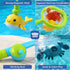 1-3, 1-3 TOY Life Bath Toys for Kids Ages Magnetic Fishing Game with Mold Free Wind Up Bath Toys for Toddlers & Toy