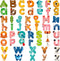 Magnetic Letters Toys for Toddlers, 26PCS Uppercase + 26PCS Lowercase Educational Alphabet Magnets