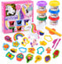 PLAY Unicorn Playdough Sets for Kids Ages 4-8, Ice Cream Set DIY Toy, Safe & Non-Toxic Playdough Set for Girls