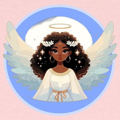CafePress Ethnic Angel Baby Blanket - Super Soft Swaddle for Newborns