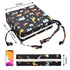2 Toddler Booster Seat Dining, Cartoon Canvas Washable Straps Safety Buckle Kids Booster Seat for Dining Table