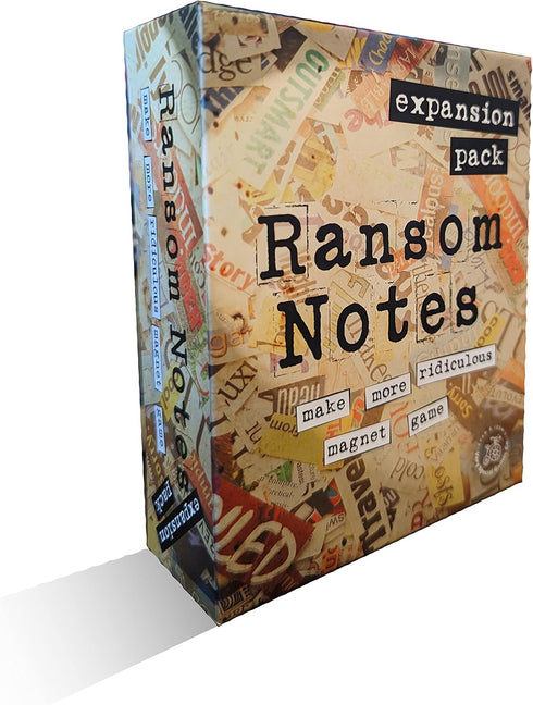 Ransom Notes Expansion Pack One - The Ridiculous Word Magnet Party Game,