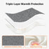 2 Rquite Car Seat Cover Baby, Carseat Covers Boy Girl, Layers Window -Breathable Mesh & Wind/Sun Shade, Infant Car Seat