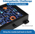 STERLING Games Wooden Labyrinth Space Shuttle Theme, Tilt Maze Game with Marble Ball for Ages 6 and Up