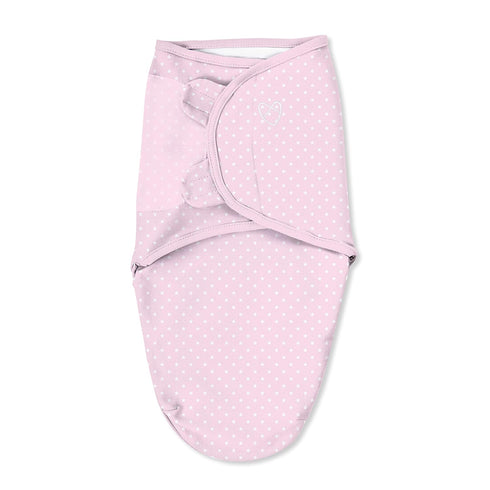 0-3 2-Pack SwaddleMe Original Swaddle Size Small, Months, (Pink Polka Whale)