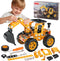 Erector Sets Metal Assembly Toys Model Excavator Kits for STEM Projects, Birthday Gifts for Kids 8-16