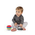 Baby Einstein Stack & Wobble Zen Teether Toy, BPA Free, for Infants 3 Months and Up, Cause and Effect Learning