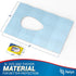 20 Pack XL Disposable Toilet Seat Covers – Waterproof Toilet Cover Sheets with Adhesive Tabs for Adults, Kids &