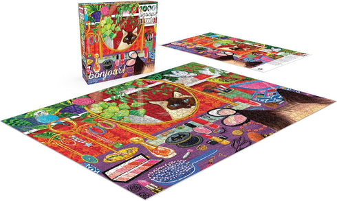 Buffalo Games - Miriam Bos - Little Luxuries - 1000 Piece Jigsaw Puzzle for Adults - Perfect for Game Nights, 26.75 x