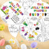 24 Sets COcnny Easter Coloring Craft for Kids - Color Your Own Jelly Bean Art Craft Cards, DIY Coloring The Jellybean
