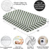 Sweet Jojo Designs Fitted Baby Crib Sheets (Green Gingham Checkered) for Boys or Girls, Infant Nursery, Toddler Room