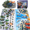 Army Men Playset - Large Set Including Army Men Action Figures, Battle