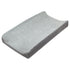 HonestBaby Unisex Baby Organic Cotton Changing Pad Cover and Toddler Sleepers, Gray Heather