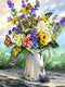 Springbok Puzzle to Remember - Alzheimer & Dementia Activity - 36 Piece Jigsaw Puzzle Butterfly Blossom