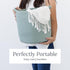 Natemia Extra Large Woven Storage Basket (20" x 20" x 14") - Baby Storage, Toy Organizer, Blanket Basket, Rope Baskets