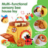 6-12 5 6 7 8 9 10 0-2 Thremhoo Baby Toys Months - Soft Beehive with Stuffed Animals, Rattle, Crinkle, Mirror