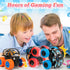 Monster Truck Toys for Boys, 4 Pack Push and Go Flip Stunt Pull Back Cars, Race Cars Party Favors, Birthday Gifts