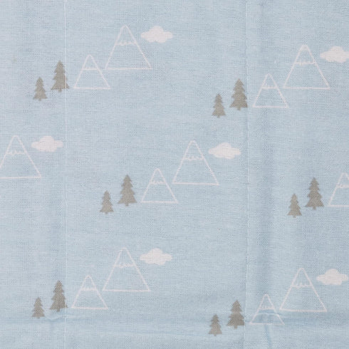 (Pack 2) Luvable Friends Unisex Baby Cotton Flannel Burp Cloths, Wild Free, One Size
