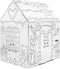 Easy Playhouse Gingerbread House - Kids Art & Craft for Indoor Fun, Decorate & Personalize