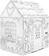 Easy Playhouse Gingerbread House - Kids Art & Craft for Indoor Fun, Decorate & Personalize