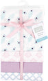 Hudson Baby Unisex Baby Cotton Flannel Receiving Blankets, Peacock, One Size by Hudson Baby