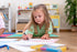 Pack 72 (6 12 2 Jovi Triwax Triangular Crayons; Classroom of Each of Colors) Plus sharpeners