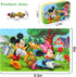 LELEMON Puzzles for Kids Ages 4-6, 60 Piece Puzzles for Ages 3-5 in Metal Box, Educational Jigsaw Puzzle Games