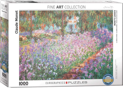 Eurographics The Artist's Garden by Claude Monet, 1000-Piece Puzzle