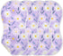 decor gift 4 Pack 22x11in Cotton Neutral Burp Cloths Easy Care Sunflower Pastel Purple Yellow Baby spit up Cloth