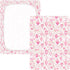 miaozhen 1 Pack 52x28 Cotton Baby Crib Sheets Soft Hot Balloon White and Peach Toddler Mattresses for Nursery Decor
